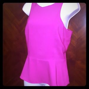 💋💖EXPRESS, LINED PINK TOP, SIZE M
